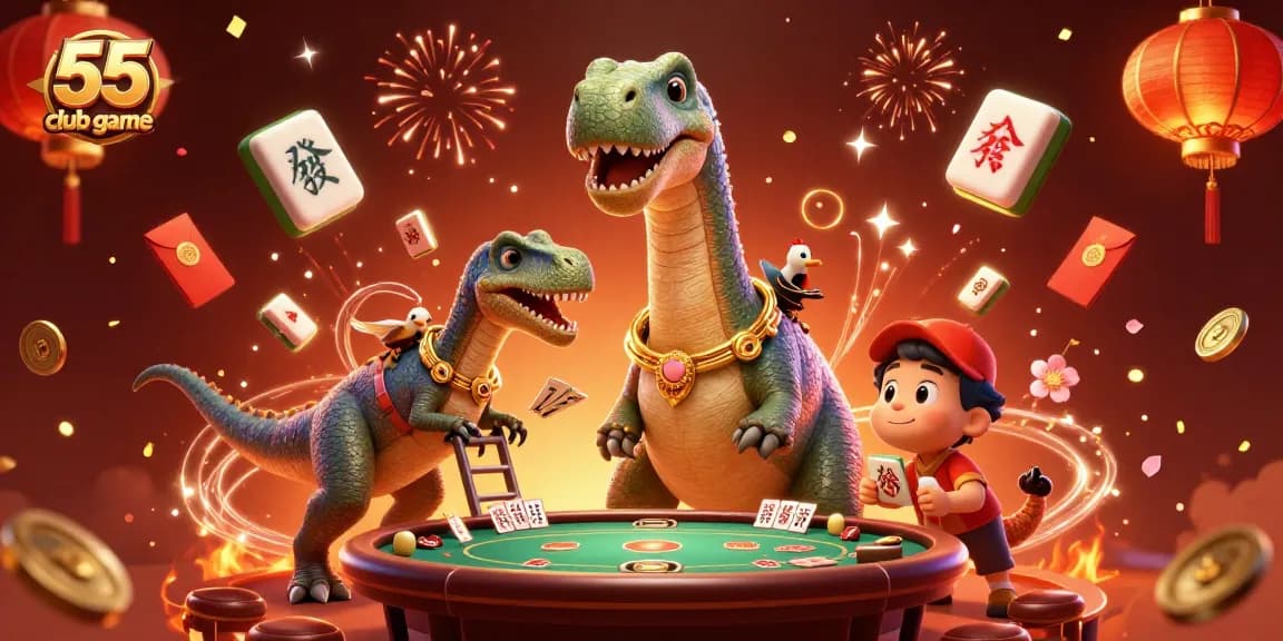 Experience thrilling moments with the 55 club game in a vibrant casino scene.