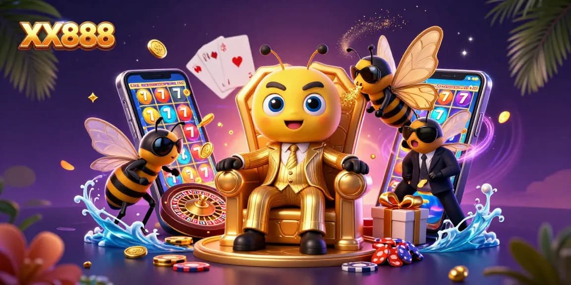 Experience exciting gameplay at XX888 with vibrant slot games and engaging casino elements.