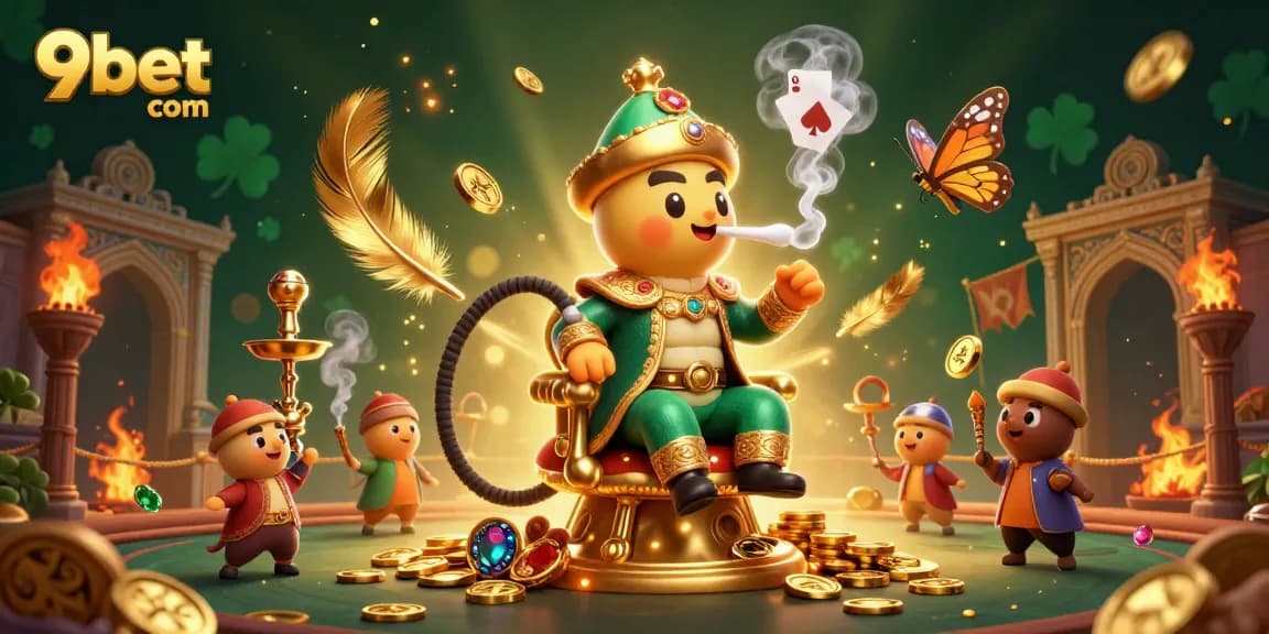 Engage in gaming excitement with 9bet com as the caterpillar master creates magical poker hands.