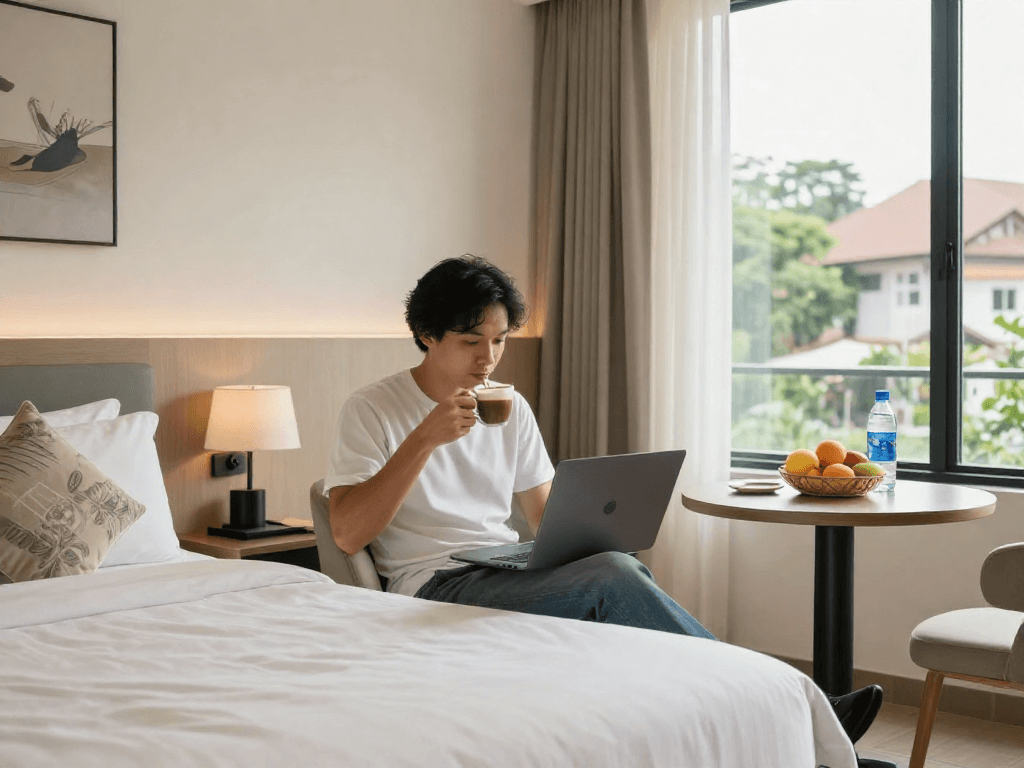 Discover comfort and tranquility at ROKOK88 with fast WiFi and cozy accommodations in Jakarta Selatan.