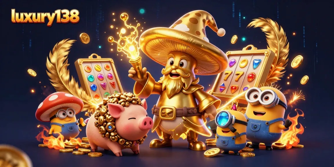 Engage with luxury138, exploring thrilling slot games featuring golden wizardry and magical treasures.