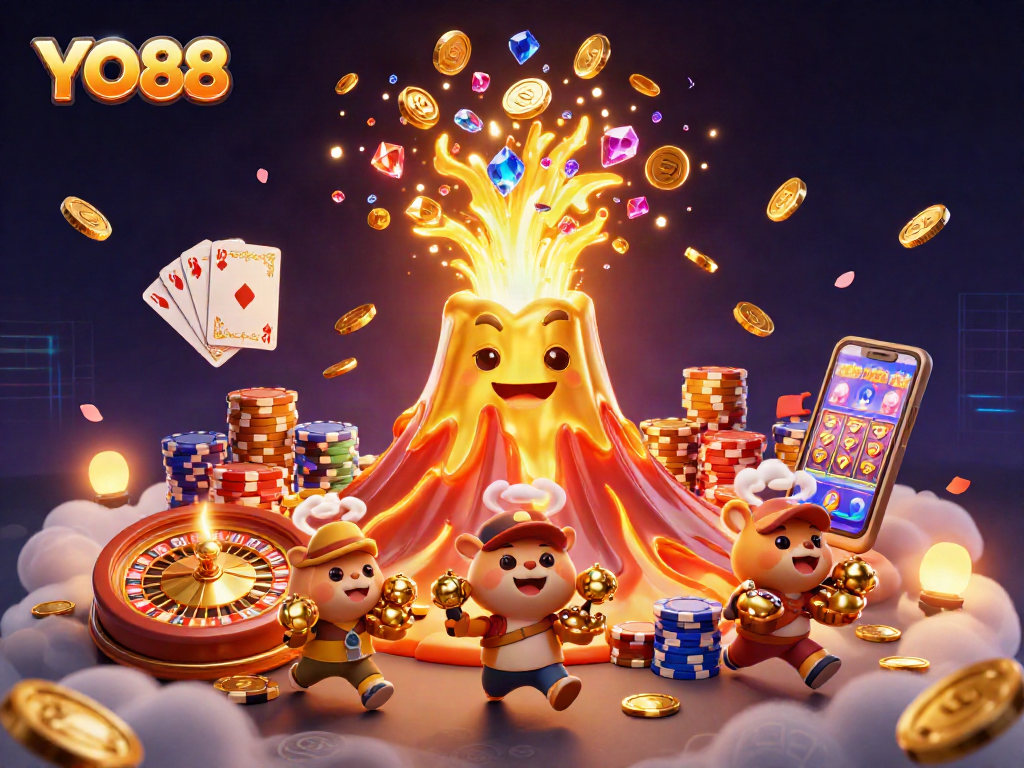 Experience thrilling wins at YO88 with captivating casino elements and dynamic treasures.