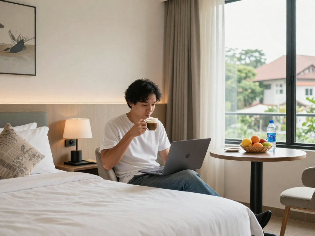 Discover comfort and tranquility at ROKOK88 with fast WiFi and cozy accommodations in Jakarta Selatan.