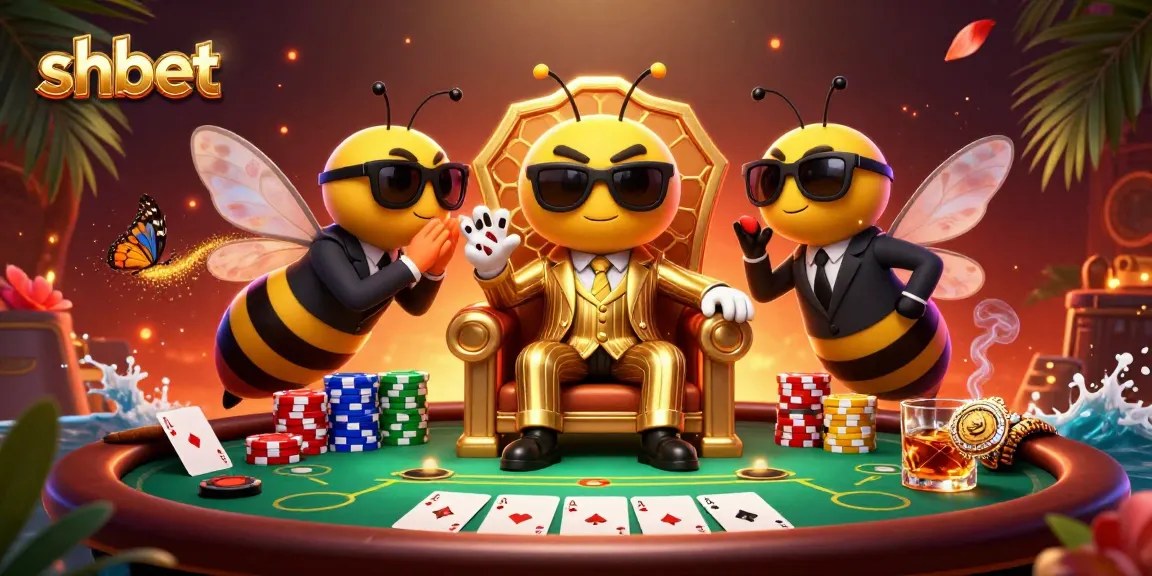Engage with shbet's thrilling poker action featuring a bustling casino scene.