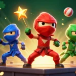 Engage in thrilling tài xỉu sunwin gameplay with dynamic 3D chameleons amidst sports elements.