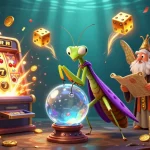 Engage in exciting gaming at 9betb with a vibrant illustration capturing thrilling casino elements.