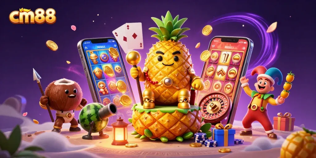Experience exciting gameplay at cm88 with vibrant characters and thrilling casino elements.