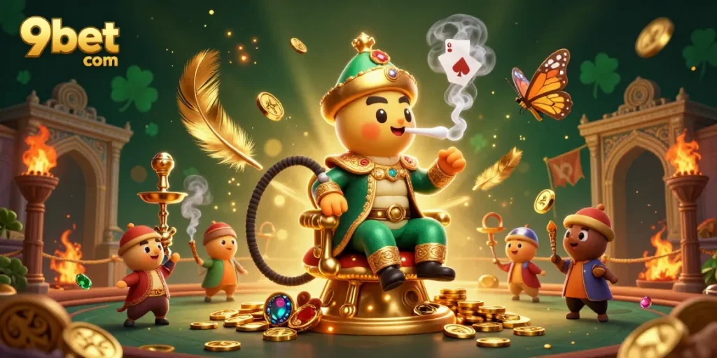 Engage in gaming excitement with 9bet com as the caterpillar master creates magical poker hands.