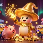 Experience the magic of winning at trang chủ rr88 with vibrant 3D casino characters and game elements.
