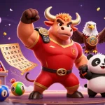 Experience thrilling wins at UK88 with vibrant lottery balls, dynamic characters, and a festive atmosphere.