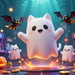 Experience thrills at XX88 COM with captivating ghost casino adventure surrounded by vibrant gaming elements.