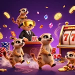 Experience real money pokies Australia with a lively meerkat casino scene filled with action and excitement.