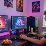 Pengalaman bermain Rajaslot88 yang seru dengan gamer di meja permainan.